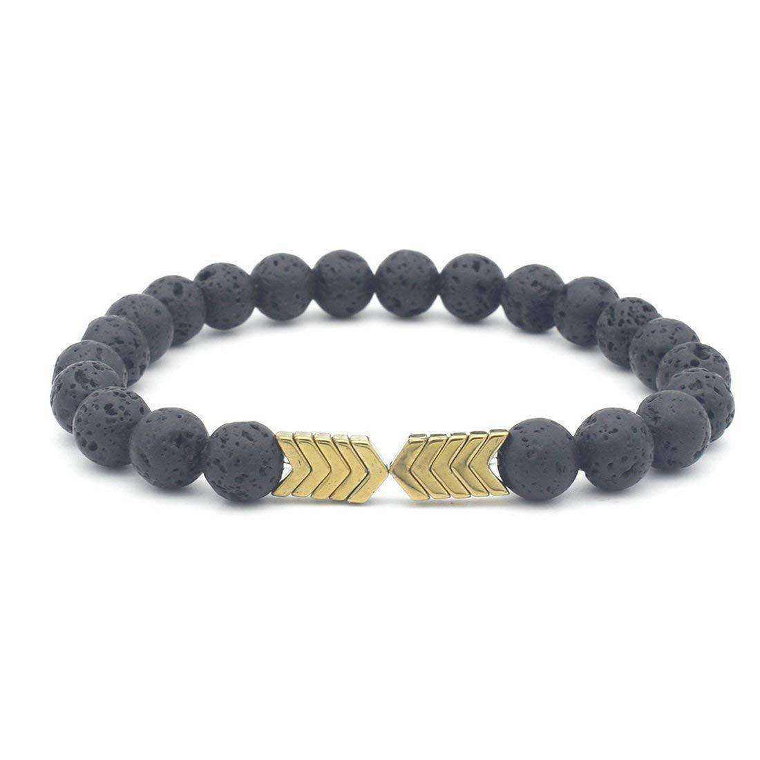 Chevron Lava Bracelet - BRACELET Stone & Soul