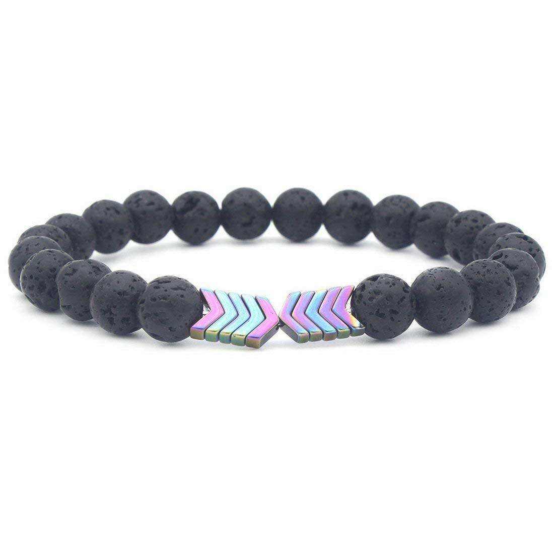 Chevron Lava Bracelet - BRACELET Stone & Soul