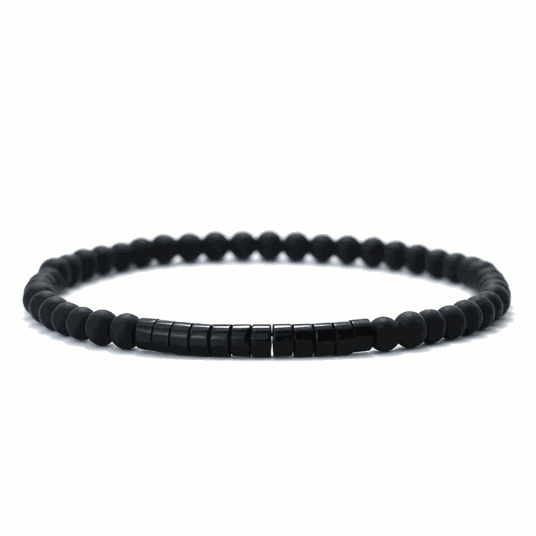 Onyx Minimalist Bracelet - BRACELET Stone & Soul