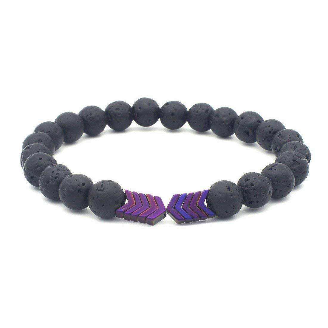 Chevron Lava Bracelet - BRACELET Stone & Soul