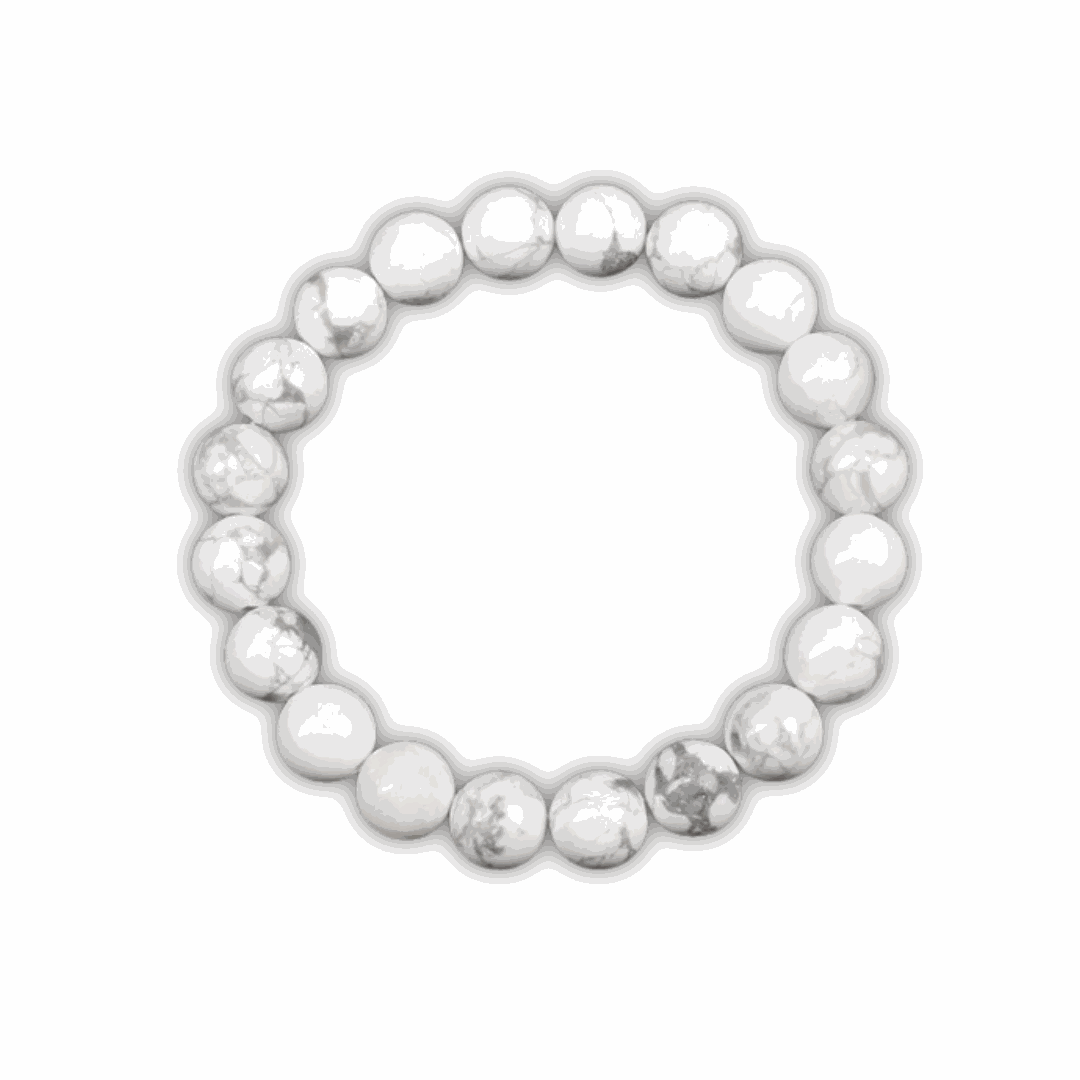 Howlite Bracelet - BRACELET Stone & Soul
