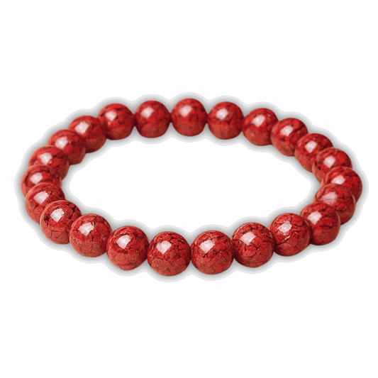 Cinnabar Bracelet - Gemstone Bracelet Stone & Soul