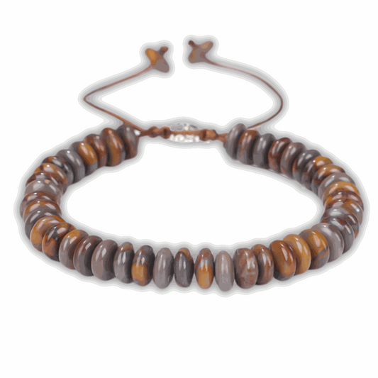 Bamboo Leaf Stone Bracelet - BRACELET Stone & Soul