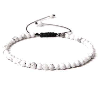 Howlite Macramé Bracelet - BRACELET Stone & Soul