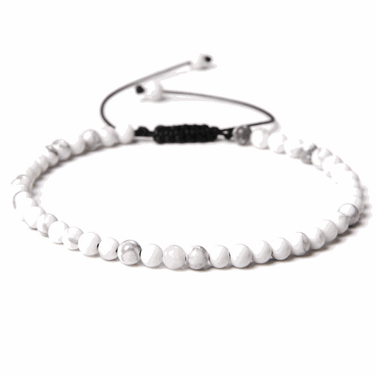 Howlite Macramé Bracelet - BRACELET Stone & Soul