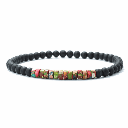 Imperial Rainbow Jasper Minimalist Bracelet - BRACELET Stone & Soul