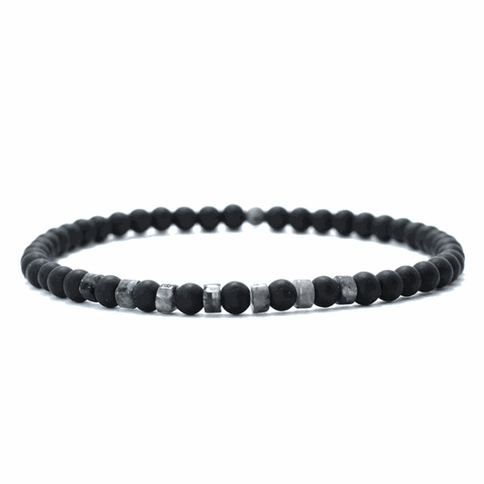 Gray Jasper Horizon Bracelet - BRACELET Stone & Soul