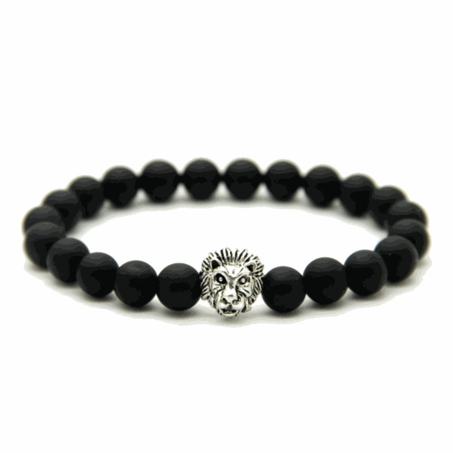 Lion Onyx Bracelet - BRACELET Stone & Soul