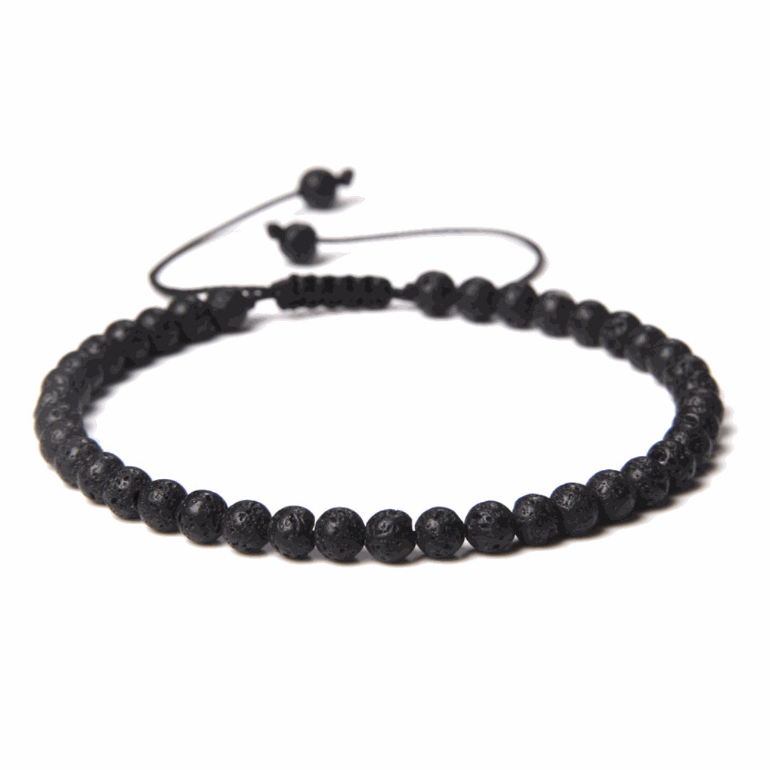 Lava Macramé Bracelet - BRACELET Stone & Soul